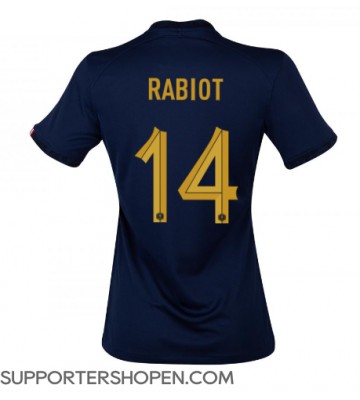 Frankrike Adrien Rabiot #14 Hemma Matchtröja Dam VM 2022 Kortärmad
